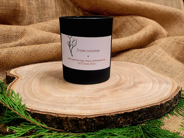 Świeca - Drzewo Sandałowe / Nr artykułu: 17/25/R