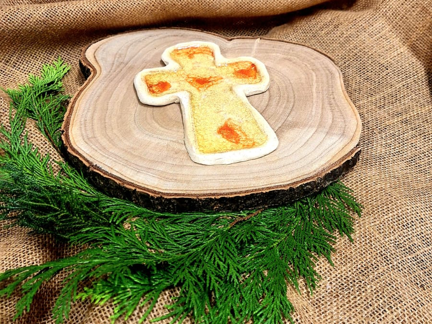 Krzyż ceramiczny / Nr artykułu: 3/25/G