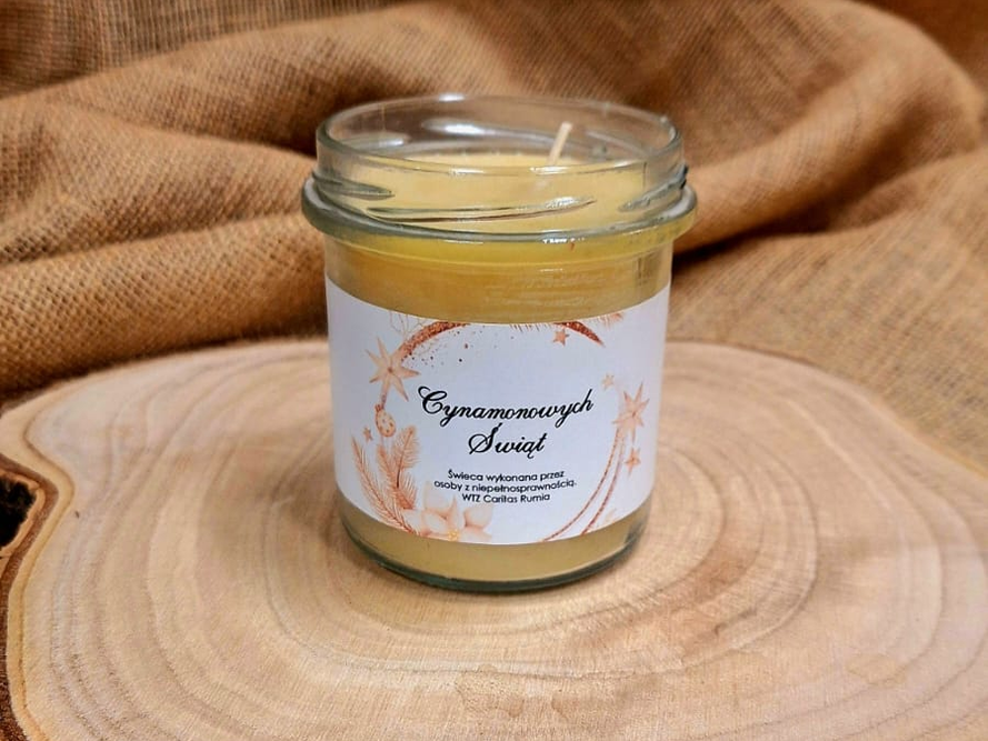 Świeca - Cynamonowych Świąt / Nr artykułu: 9/25/R
