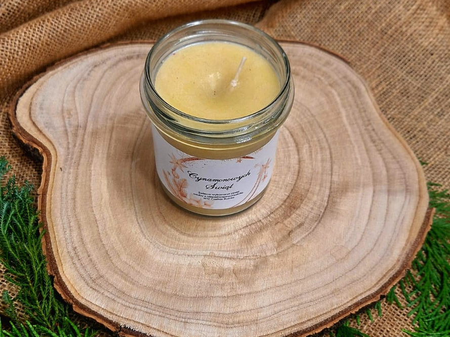 Świeca - Cynamonowych Świąt / Nr artykułu: 9/25/R