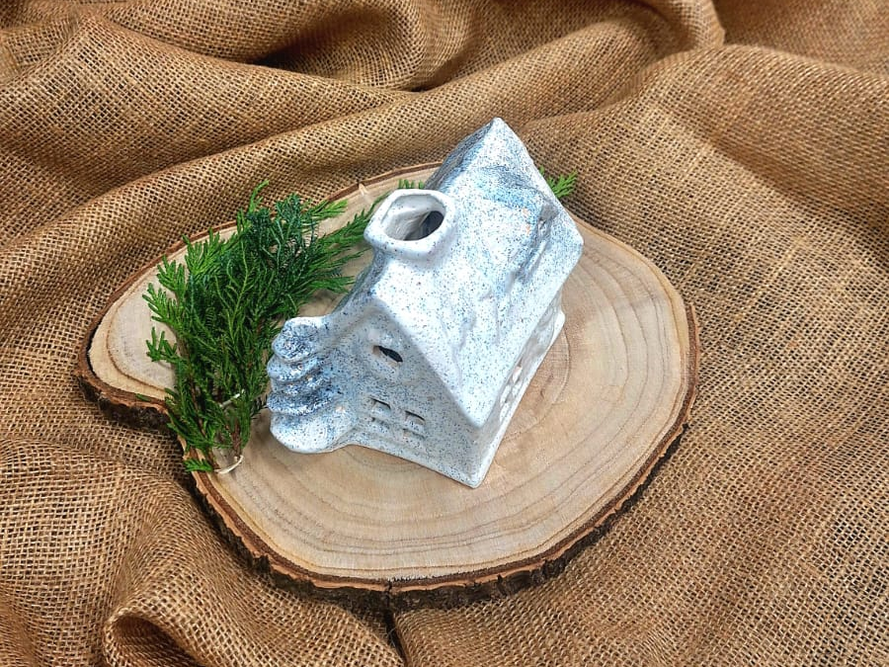 Lampion ceramiczny - domek / Nr artykułu: C-16/12/25/Ł