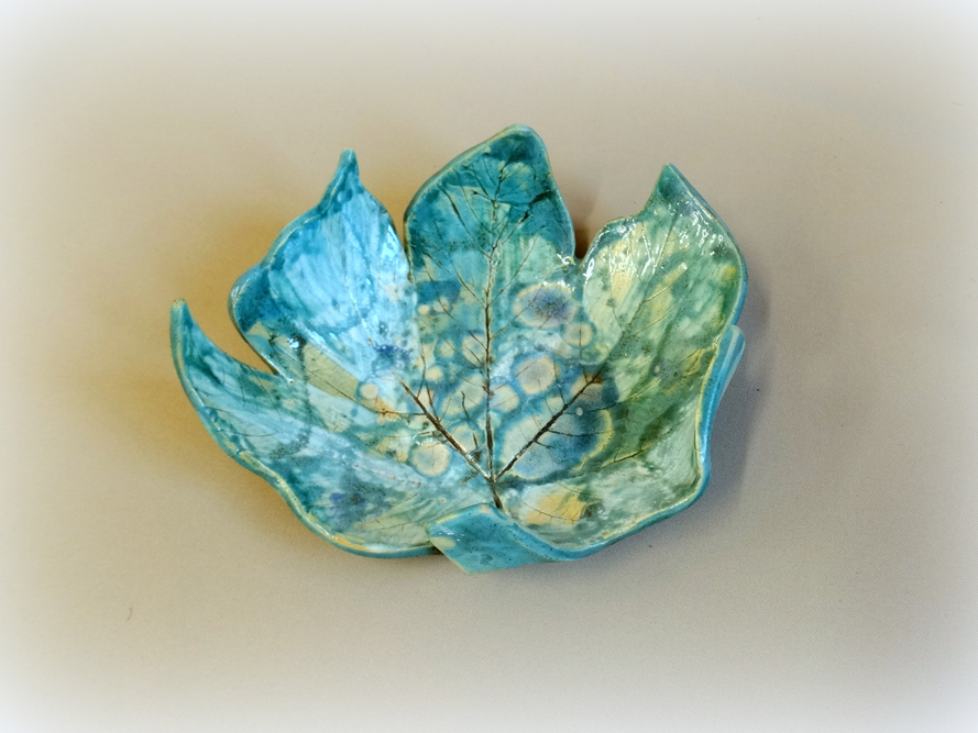 Miska ceramiczna  „Liść” nr g/a5
